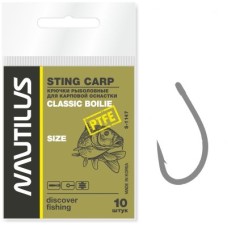 Крючки NAUTILUS Sting Classic Boilie S-1147PTFE №6