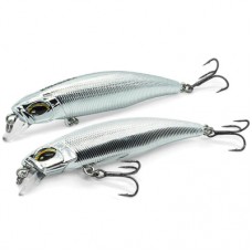 Воблер Kosadaka TIDE Minnow XS 75F 75мм 7,7г 0.2-0.5м цв SIL