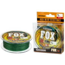Плетеный шнур Bushido Fox Line 4X 95м 0,18мм 15,1кг зеленый