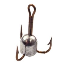 Крючок тройник с грузом