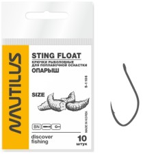 Крючки NAUTILUS Float  Hook Опарыш 1106 G №10