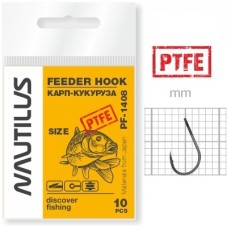 Крючок Nautilus Feeder Карп-Кукуруза PF-1404 №6