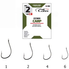 Крючок Cobra Carp CC303 №8