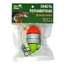 Снасть поплавочная живцовая Zil Fish (на щуку)