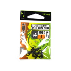 Вертлюг с кольцом HITFISH Carp Series №4 А-12