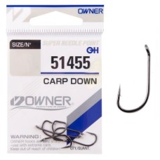 Крючки OWNER Carp Down 51455 №6