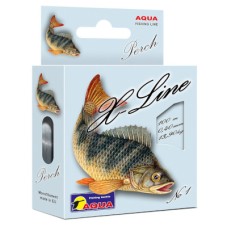 Леска AQUA X-LINE PERCH (ОКУНЬ) 100м 0,25мм