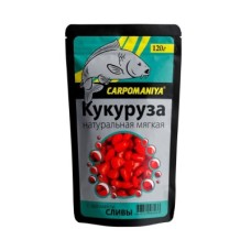 Кукуруза мягкая аромат Сливы "Карпомания" 120г (пакет)