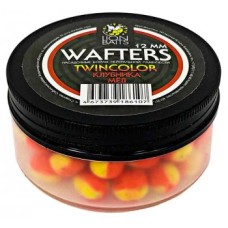 Бойлы Lion Baits Wafters 12 мм Клубника Мед (двухцв.)