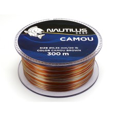 Леска Nautilus Global Camo Brown 300м 0,40мм