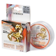 Леска GERMAN SCORPION MIGHT 100м 0,40мм
