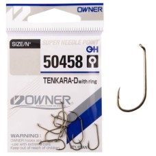 Крючки OWNER Tenkara-D with EYE 50458 №8