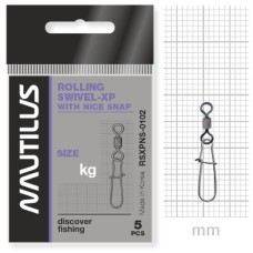 Карабин с вертлюгом NAUTILUS RSXPNS-0102 25kg №4