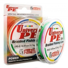 Шнур FANATIK Universal PE X4 150м 0,20мм color