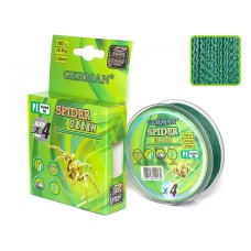 Плетеный шнур GERMAN Spider Green 100м 0,40мм