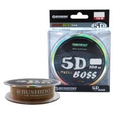 Леска BUSHIDO 5D BOSS 100м 0,16мм