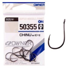 Крючки OWNER Chinu with EYE 50355 №3/0