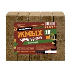 Жмых кукурузный-кубики Premium с Коноплей "Карпомания"