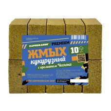 Жмых кукурузный-кубики Premium Чеснок "Карпомания"
