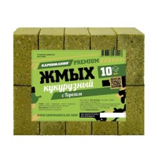 Жмых кукурузный-кубики Premium с Горохом "Карпомания"