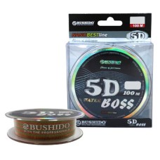 Леска BUSHIDO 5D BOSS 100м 0,30мм