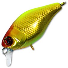 Воблер Jackall Chubby 38F 4гр gold&chartreuse